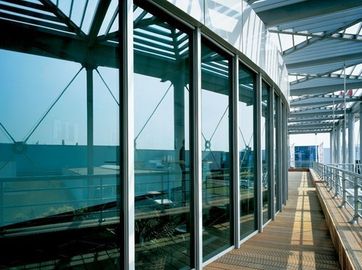 Eindigt het staal Opgepoetste Profiel van de AluminiumGordijngevel met Molen